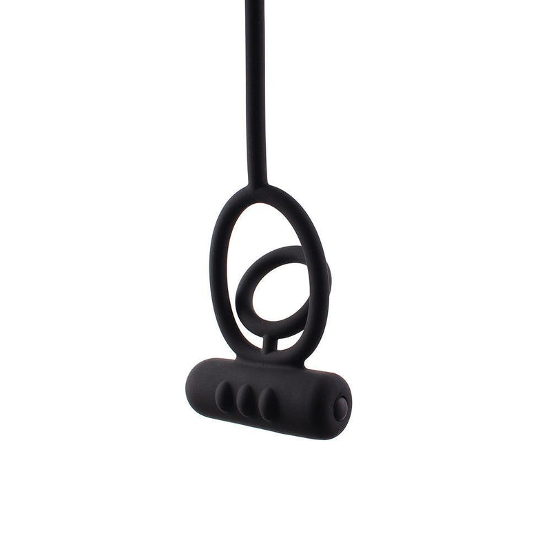 Kiotos - Cockring Met Prostaat Vibrator En Buttplug The Lasso-Erotiekvoordeel.nl