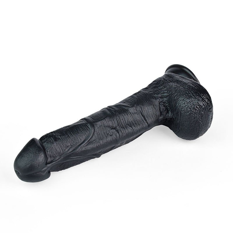Kiotos Cox Mega Dildo No. 7 - 27 x 5.5 cm - Black-Erotiekvoordeel.nl