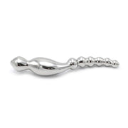 Kiotos - Curve Steel Dildo Ridges - Dildo with Ridges - RVS-Erotiekvoordeel.nl