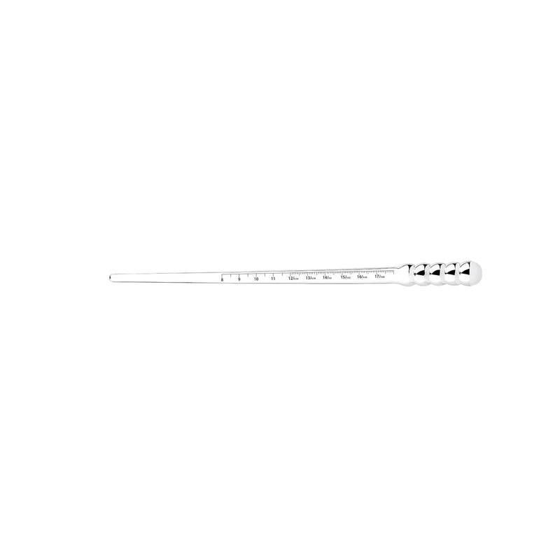 Kiotos - Dip Stick Wand Trainer - 4-6 mm - Avec indicateur de mesure - Acier inoxydable - Erotiekvoordeel.nl