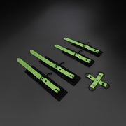 Kiotos - Glow in the Dark - Boeienset - Polsboeien Handboeien en Hogtie Set-Erotiekvoordeel.nl