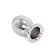 Kiotos - Hollow Anal Plug - Stainless Steel - Two Sizes-Erotiekvoordeel.nl