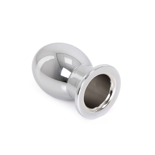 Kiotos - Hollow Anal Plug - Stainless Steel - Two Sizes-Erotiekvoordeel.nl