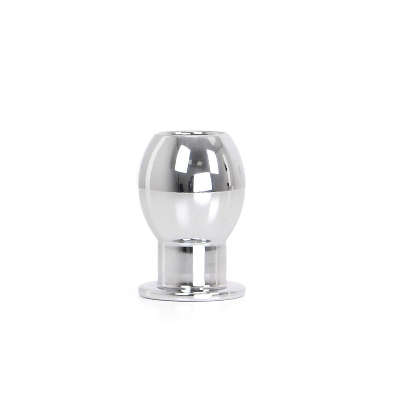 Kiotos - Hollow Anal Plug - Stainless Steel - Two Sizes-Erotiekvoordeel.nl