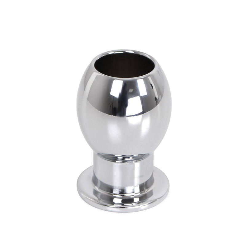 Kiotos - Hollow Anal Plug - Stainless Steel - Two Sizes - Erotiekvoordeel.nl