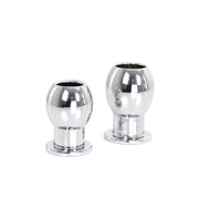 Kiotos - Hollow Anal Plug - Stainless Steel - Two Sizes-Erotiekvoordeel.nl