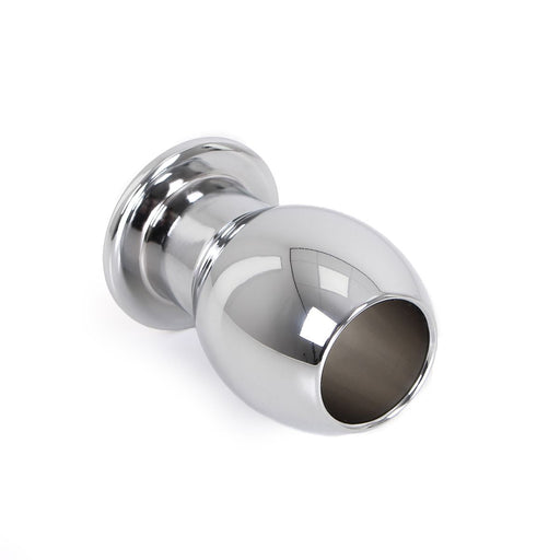 Kiotos - Hollow Anal Plug - Stainless Steel - Two Sizes-Erotiekvoordeel.nl