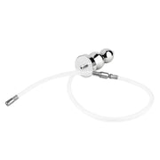 Kiotos - Hollow Penis Plug - Hollow Dilator - With Hollow Ribbed Butt Plug - Ass Lock - Stainless Steel - Erotiekvoordeel.nl