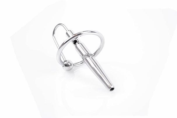 Kiotos - Plug anale cavo con anello per glande - Diversi diametri - Erotiekvoordeel.nl