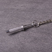 Kiotos Intense Nipple Clamps with Hooks - Stainless Steel - Erotiekvoordeel.nl