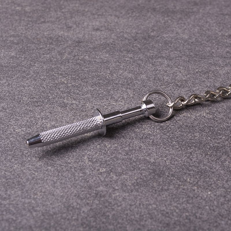 Kiotos Intense Nipple Clamps with Hooks - Stainless Steel - Erotiekvoordeel.nl