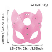 Kiotos - Cat Mask - Pink-Erotiekvoordeel.nl