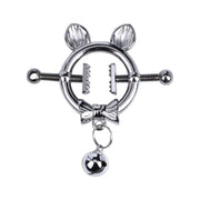 Kiotos - Kittenoortjes met Strik en Belletje - Tepelklemmen met ketting-Erotiekvoordeel.nl