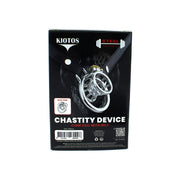 Kiotos - Ceinture de chasteté - Cage de chasteté conique avec ceinture - Noir - Erotiekvoordeel.nl