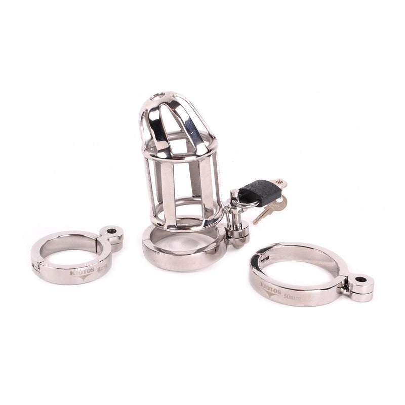 Kiotos - Keuschheitskäfig Edelstahl DeLuxe - 8 cm - Erotiekvoordeel.nl