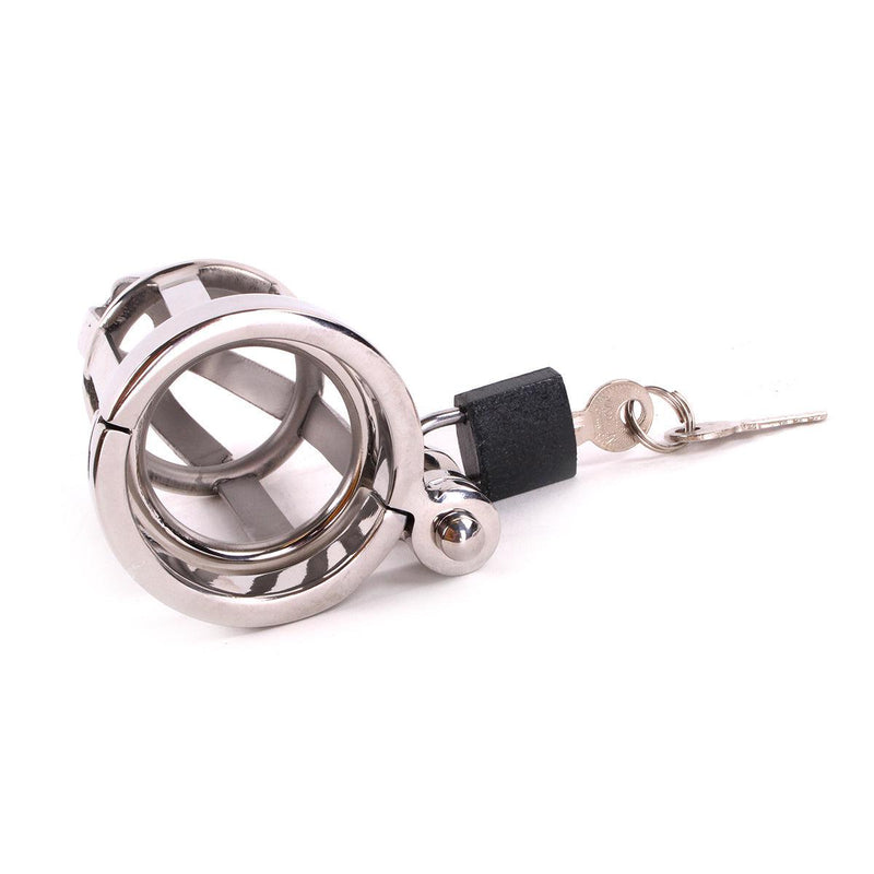 Kiotos - Keuschheitskäfig Edelstahl DeLuxe - 8 cm - Erotiekvoordeel.nl