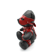 Kiotos Leather - EDDY, der BDSM-Teddybär - Red Spankee - Leder - Erotiekvoordeel.nl
