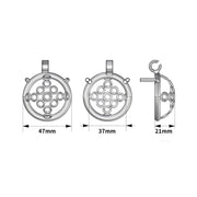 Kiotos - Cage à pénis de luxe avec plug pénien - Avec ceinture - Ceinture de chasteté - Fancy-Erotiekvoordeel.nl