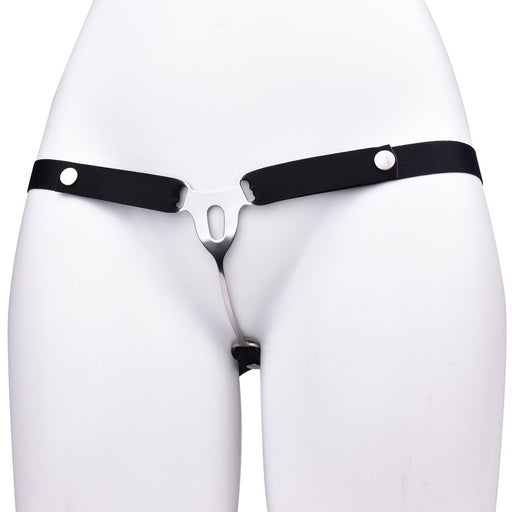 Kiotos - Cintura di castità da uomo a donna con placca - Cintura di castità da sissy-Erotiekvoordeel.nl