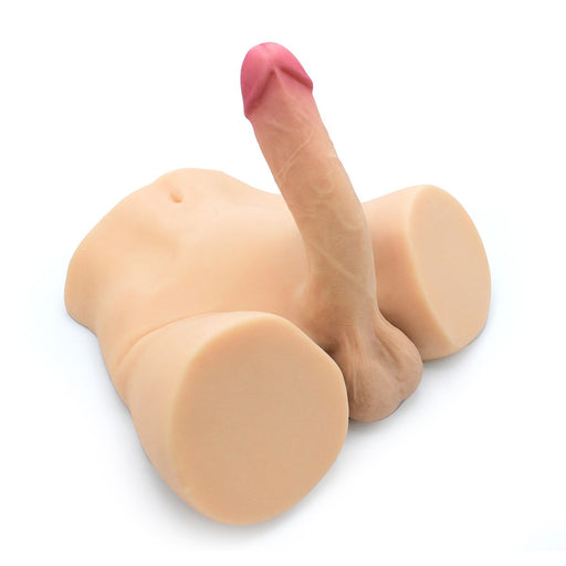 Kiotos - Masturbator Plus Dildo - No. 22 - TPE - Light Skin Tone-Erotiekvoordeel.nl