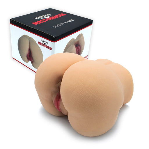 Kiotos - Pussy & Ass Masturbator - No. 19 - TPE - Light Skin Tone-Erotiekvoordeel.nl