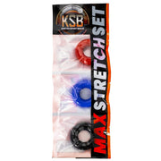 Kiotos - Set di anelli fallici Max-Stretch - Erotiekvoordeel.nl