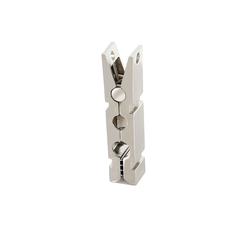 Kiotos - Metal Nipple Clamps in the Shape of Clothespins - 5-Piece Set with 1 Meter of Rope - Erotiekvoordeel.nl