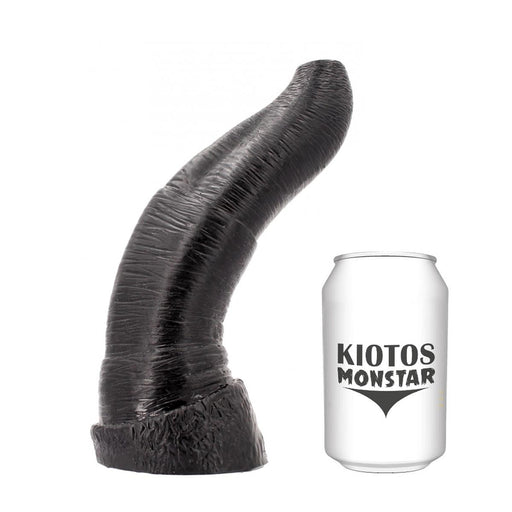 Kiotos Monstar - Alien Worm - Dildo - 25 x 6.5 cm - Black-Erotiekvoordeel.nl