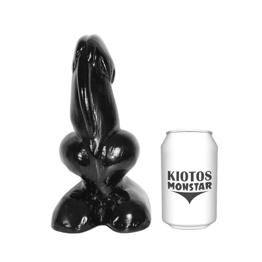 Kiotos Monstar - Bronto - Dildo - 20,5 x 9,5 cm - Zwart-Erotiekvoordeel.nl