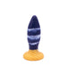 Kiotos Monstar - Buttplug - Anaal Dildo Beast 39 - 17.5 x 5.5 cm - Blauw/Goud/Wit-Erotiekvoordeel.nl