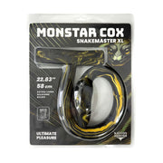 Kiotos - Monstar Cox Snakemaster - Long Anal Dildo - Black/Gold-Erotiekvoordeel.nl