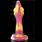 Kiotos Monstar Dildo Nr 85 - Serpent - 39 Cm - 10 Cm - Wielokolorowy - Erotiekvoordeel.nl
