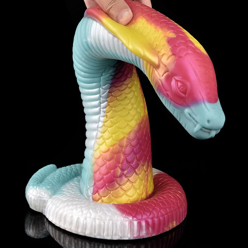 Kiotos Monstar Dildo Nr 85 - Serpent - 39 Cm - 10 Cm - Wielokolorowy - Erotiekvoordeel.nl