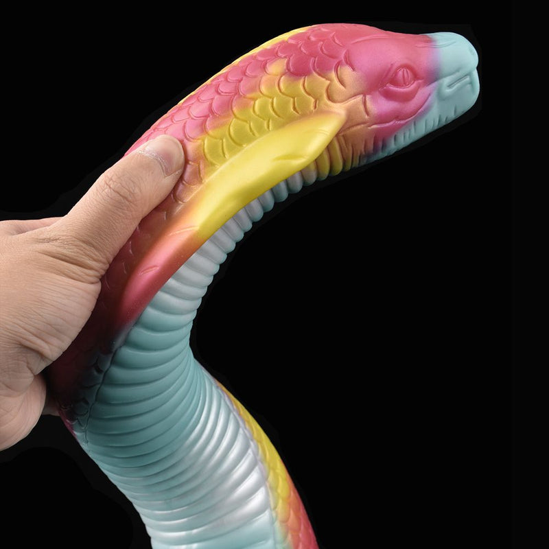Kiotos Monstar Dildo Nr 85 - Serpent - 39 Cm - 10 Cm - Multicolour-Erotiekvoordeel.nl