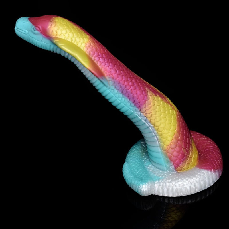 Kiotos Monstar Dildo Nr 85 - Serpent - 39 Cm - 10 Cm - Wielokolorowe - Erotiekvoordeel.nl