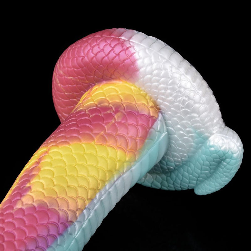 Kiotos Monstar Dildo Nr 85 - Serpent - 39 Cm - 10 Cm - Wielokolorowe - Erotiekvoordeel.nl