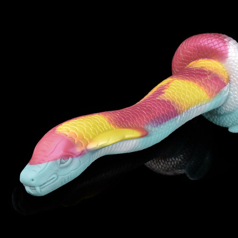 Kiotos Monstar Dildo Nr 85 - Serpent - 39 Cm - 10 Cm - Wielokolorowe - Erotiekvoordeel.nl
