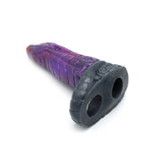 Kiotos Monstar - Fjörgyn - Penis Sleeve - Extra Omvang - Verdikkend - Paars/Zwart-Erotiekvoordeel.nl