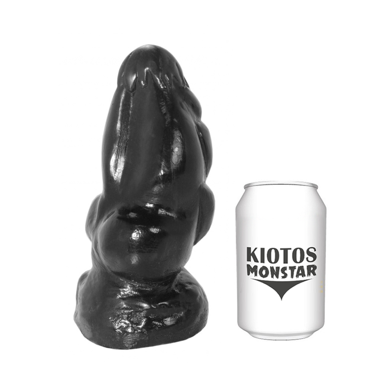 Kiotos Monstar - Gremlin - Consolador - Negro-Erotiekvoordeel.nl