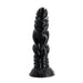 Kiotos Monstar - Hydra - Geribbelde Dildo - 21 x 4.8 cm - Zwart-Erotiekvoordeel.nl