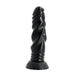 Kiotos Monstar - Hydra - Geribbelde Dildo - 21 x 4.8 cm - Zwart-Erotiekvoordeel.nl