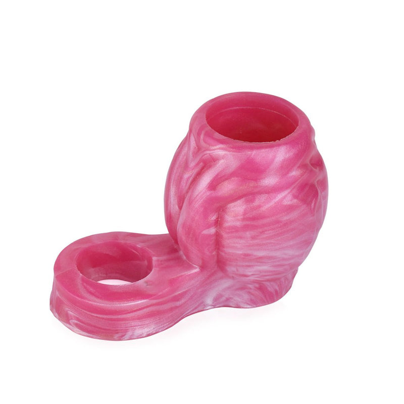 Kiotos Monstar - Nightshade - Penis Sleeve - Extra Omvang - Verdikkend - Roze-Erotiekvoordeel.nl