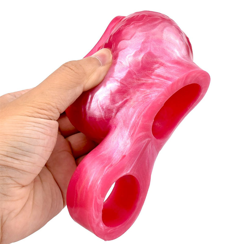 Kiotos Monstar - Stormheart - Penis Sleeve - Extra Omvang - Verdikkend - Roze-Erotiekvoordeel.nl