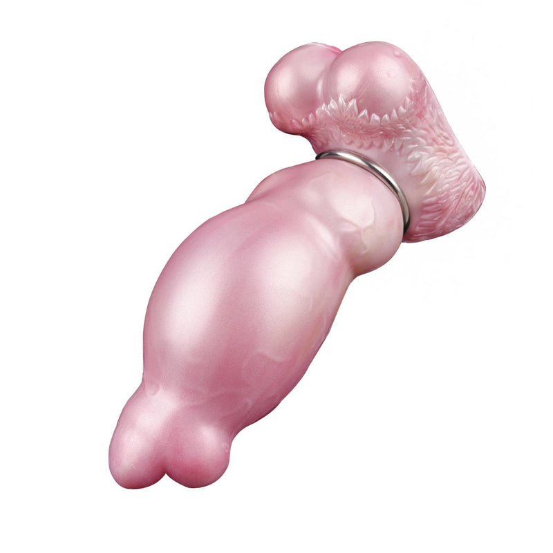 Kiotos Monstar - Weirdo - Opblaasbare Dildo Nr. 93 - Roze/Wit-Erotiekvoordeel.nl