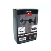 Kiotos - PU leather breast harness with round studs - Erotiekvoordeel.nl