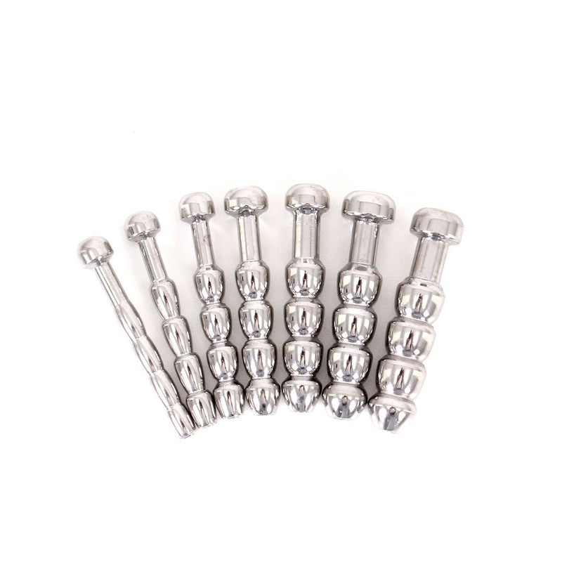 Kiotos - Penis Plug Set - Urethral Trainer Kit - 7 Holle Penisplugs - RVS-Erotiekvoordeel.nl