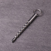 Kiotos - Plugo para el pene con bolitas y anilla de tracción - Plugo para el pene Ø 7 mm - Erotiekvoordeel.nl