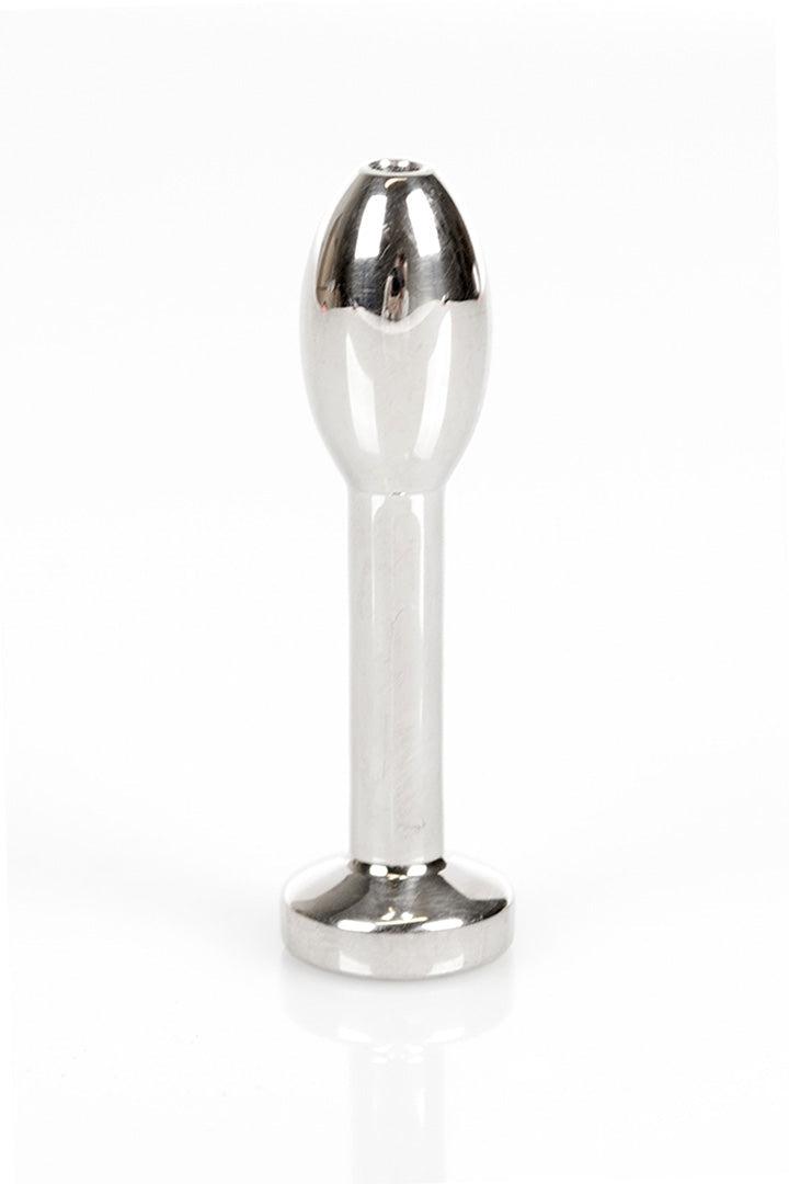 Kiotos - RVS Druppel Vorm Penis Plug Met Hol Ontwerp-Erotiekvoordeel.nl