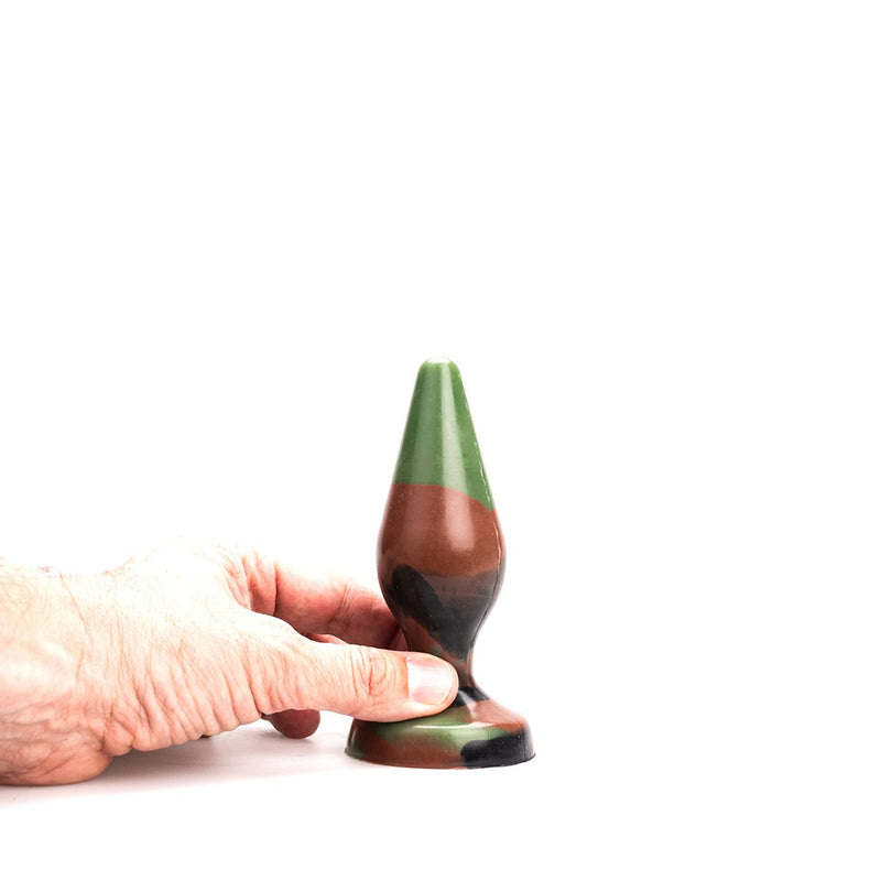Kiotos Revolt - Buttplug Fantasie - Green Army - Nr. 24 - Medium - 14,5 x 4,5 cm - Erotiekvoordeel.nl
