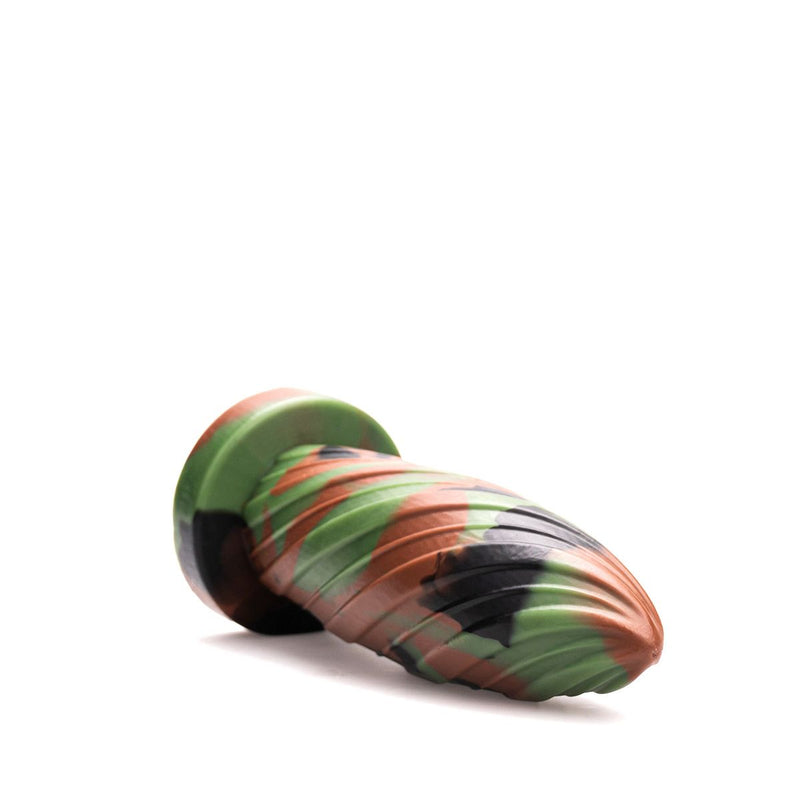 Kiotos Revolt - Consolador Fantasía - Verde militar - N.º 28 - 25 x 8 cm-Erotiekvoordeel.nl